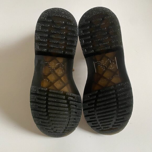 NWT Dr. Martens 1460 Floral Mashup Parchment Beige Women's Leather Boots Size 6 - Picture 10 of 16